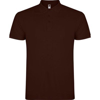 Polo de hombre de manga corta CHOCOLATE XS