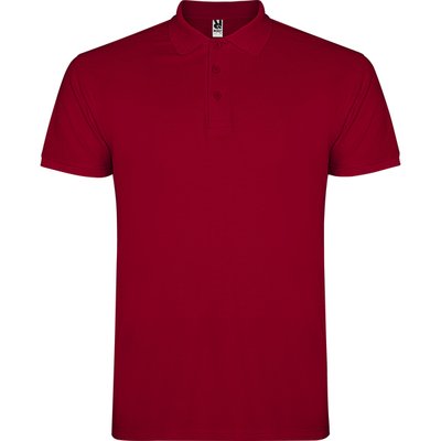Polo de hombre de manga corta GRANATE S