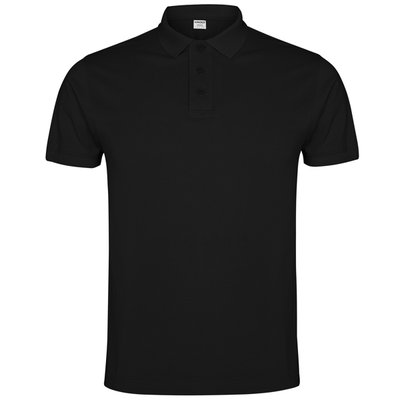 Polo de hombre manga corta Negro 2Xl