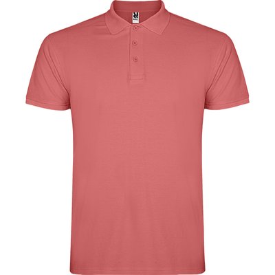 Polo de hombre de manga corta ROJO CRISANTEMO XL