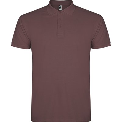 Polo de hombre de manga corta Rojo Pálido S
