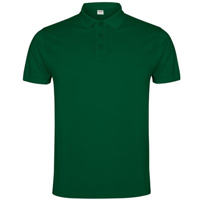 Polo de hombre manga corta Verde Botella 2Xl