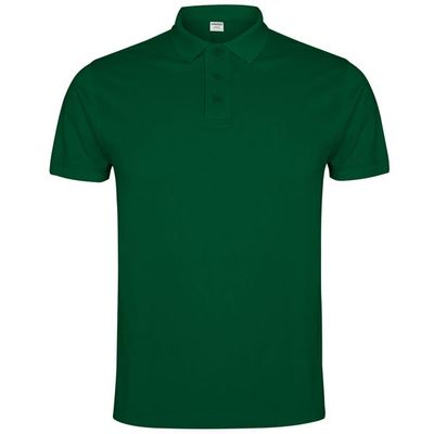 Polo de hombre manga corta Verde Botella 3Xl