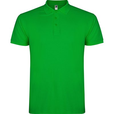 Polo de hombre de manga corta VERDE GRASS 3XL