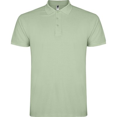 Polo de hombre de manga corta VERDE MIST L