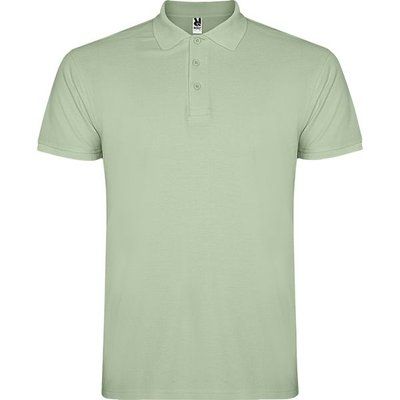 Polo de hombre de manga corta VERDE MIST XS