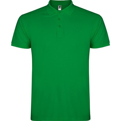 Polo de hombre de manga corta Verde Tropical S