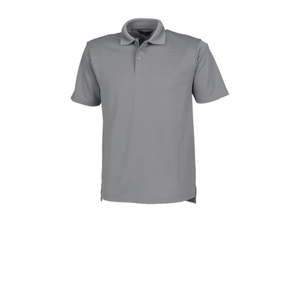 Polo hombre poliéster micropiqué Charcoal Xl