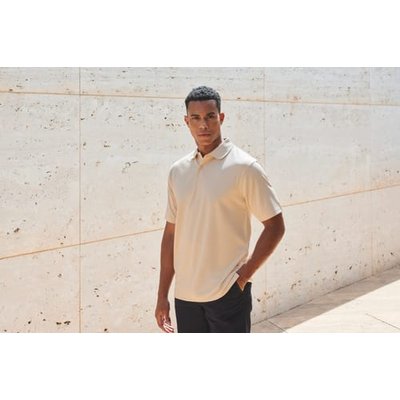 Polo hombre poliéster micropiqué