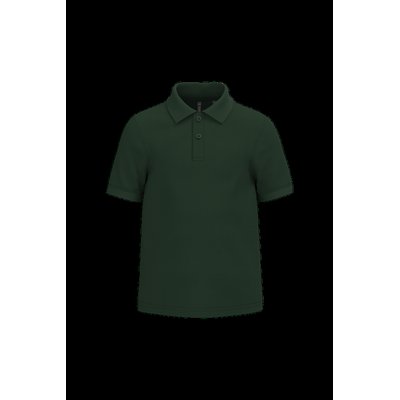 Polo infantil 100% algodón Forest Green 6/8 Ans