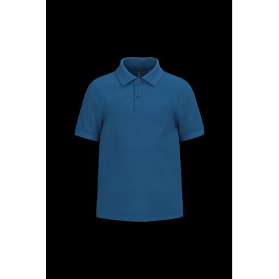 Polo infantil 100% algodón Light Royal Blue 10/12 Ans