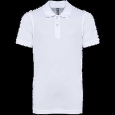 Polo infantil 100% algodón White 10/12 ans