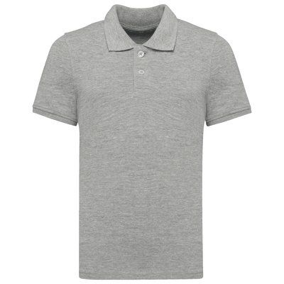 Polo infantil de algodón peinado Oxford Grey 8/10 Ans