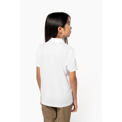 Polo infantil de algodón peinado