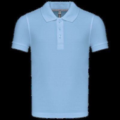 Polo infantil de manga corta Sky Blue 6/8 ans