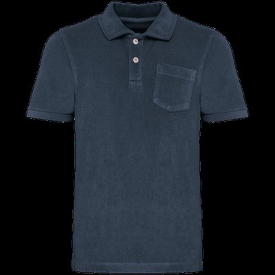 Polo infantil de rizo Navy Blue 8/10 Ans