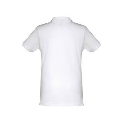 Polo infantil unisex de algodón manga corta