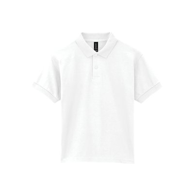 Polo jersey infantil White Xl