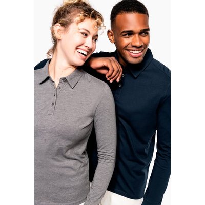 Polo jersey manga larga mujer