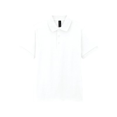 Polo jersey transpirable White 3XL