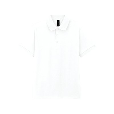 Polo jersey transpirable White Xl