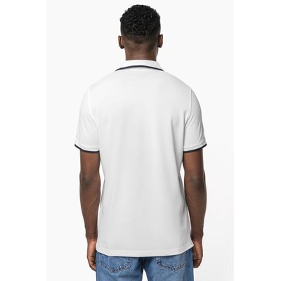 Polo manga corta 100% algodón piqué