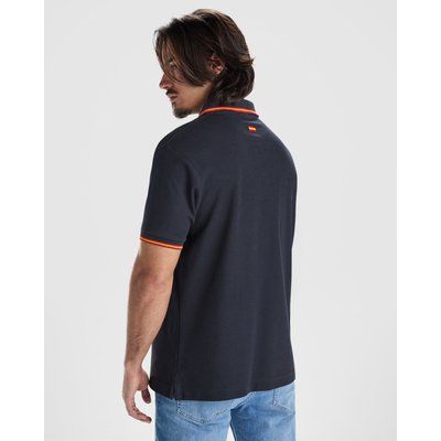 Polo de manga corta Adorno de bandera