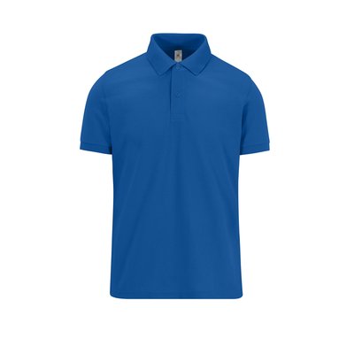 Polo manga corta hombre algodón preencogido Royal Blue M
