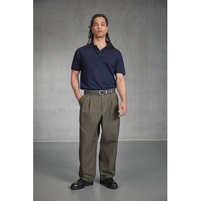 Polo manga corta hombre algodón preencogido