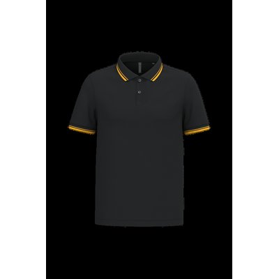 Polo manga corta hombre Black / Yellow M