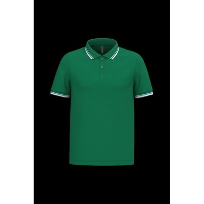 Polo manga corta hombre Kelly Green / White M