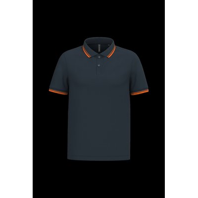 Polo manga corta hombre Navy / Orange M