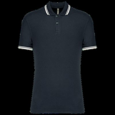 Polo manga corta hombre Navy / White XL