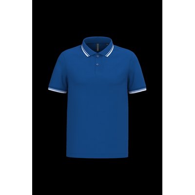 Polo manga corta hombre Royal Blue / White M
