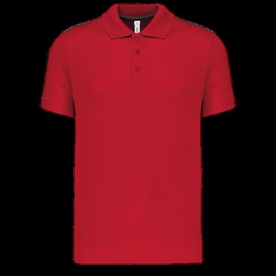 Polo de manga corta infantil Sporty Red 4/6 Ans