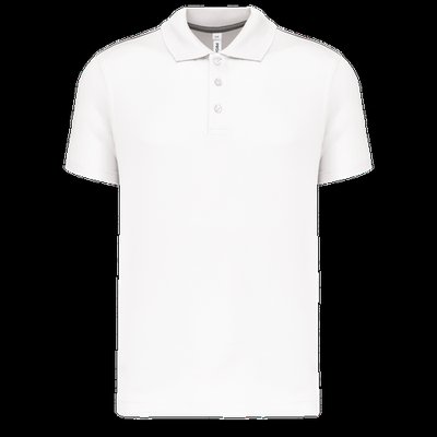 Polo de manga corta infantil White 8/10 Ans
