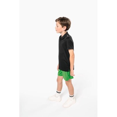 Polo de manga corta infantil