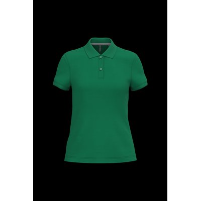 Polo manga corta mujer algodón Kelly Green Xxl