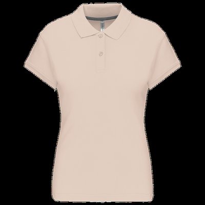 Polo manga corta mujer algodón Light Sand 3XL