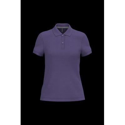 Polo manga corta mujer algodón Purple M