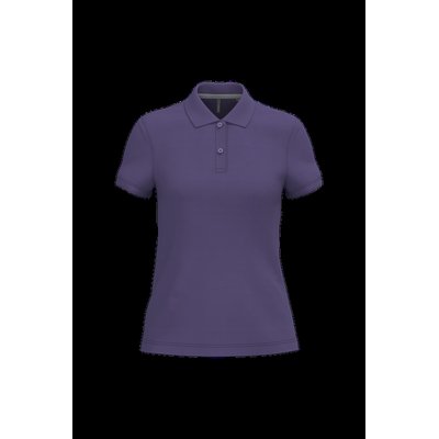 Polo manga corta mujer algodón Purple S