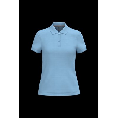 Polo manga corta mujer algodón Sky Blue Xl