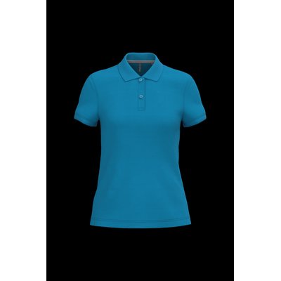 Polo manga corta mujer algodón Tropical Blue 3Xl