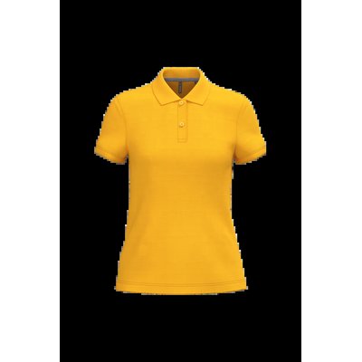 Polo manga corta mujer algodón Yellow L