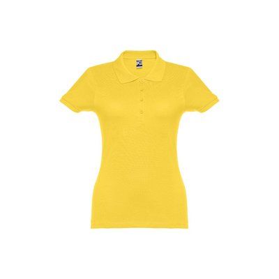 Polo Manga Corta de Mujer Amarillo XL
