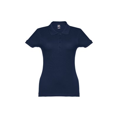 Polo Manga Corta de Mujer Azul S