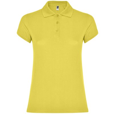 Polo Manga Corta Mujer Colores Amarillo Maíz 2Xl