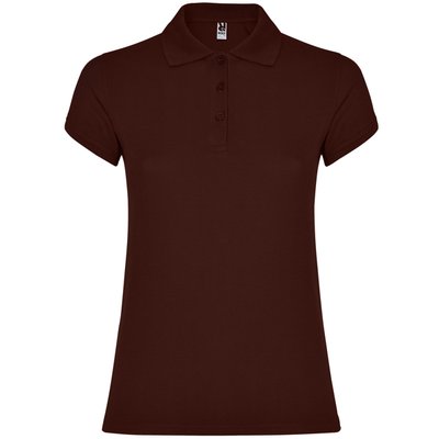 Polo Manga Corta Mujer Colores Chocolate S