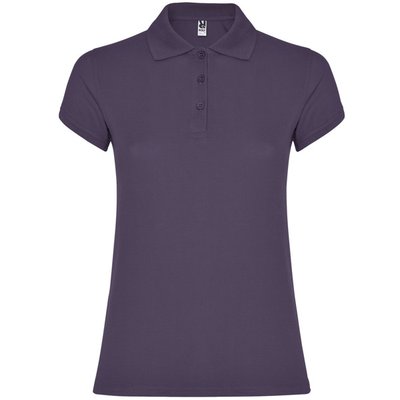 Polo Manga Corta Mujer Colores Lila M