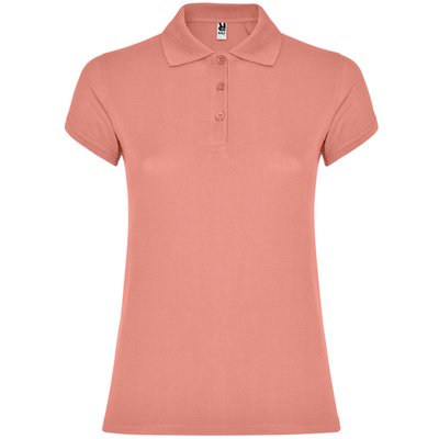 Polo Manga Corta Mujer Colores Naranja Clay M